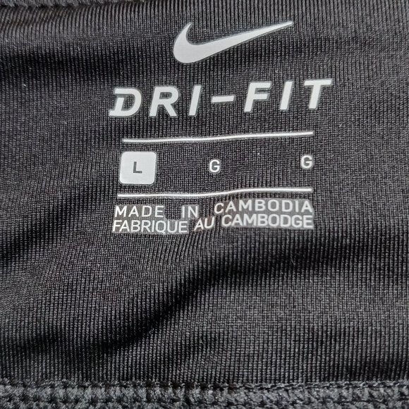 Nike Dri Fit Power Print Capri Leggings  Size L - Picture 10 of 13